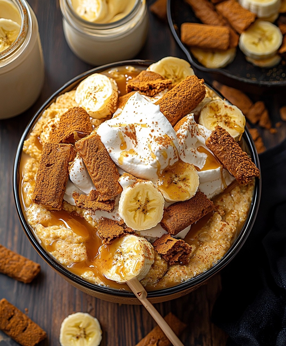 Biscoff Banana Pudding