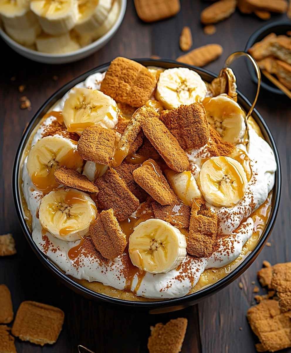 Biscoff Banana Pudding
