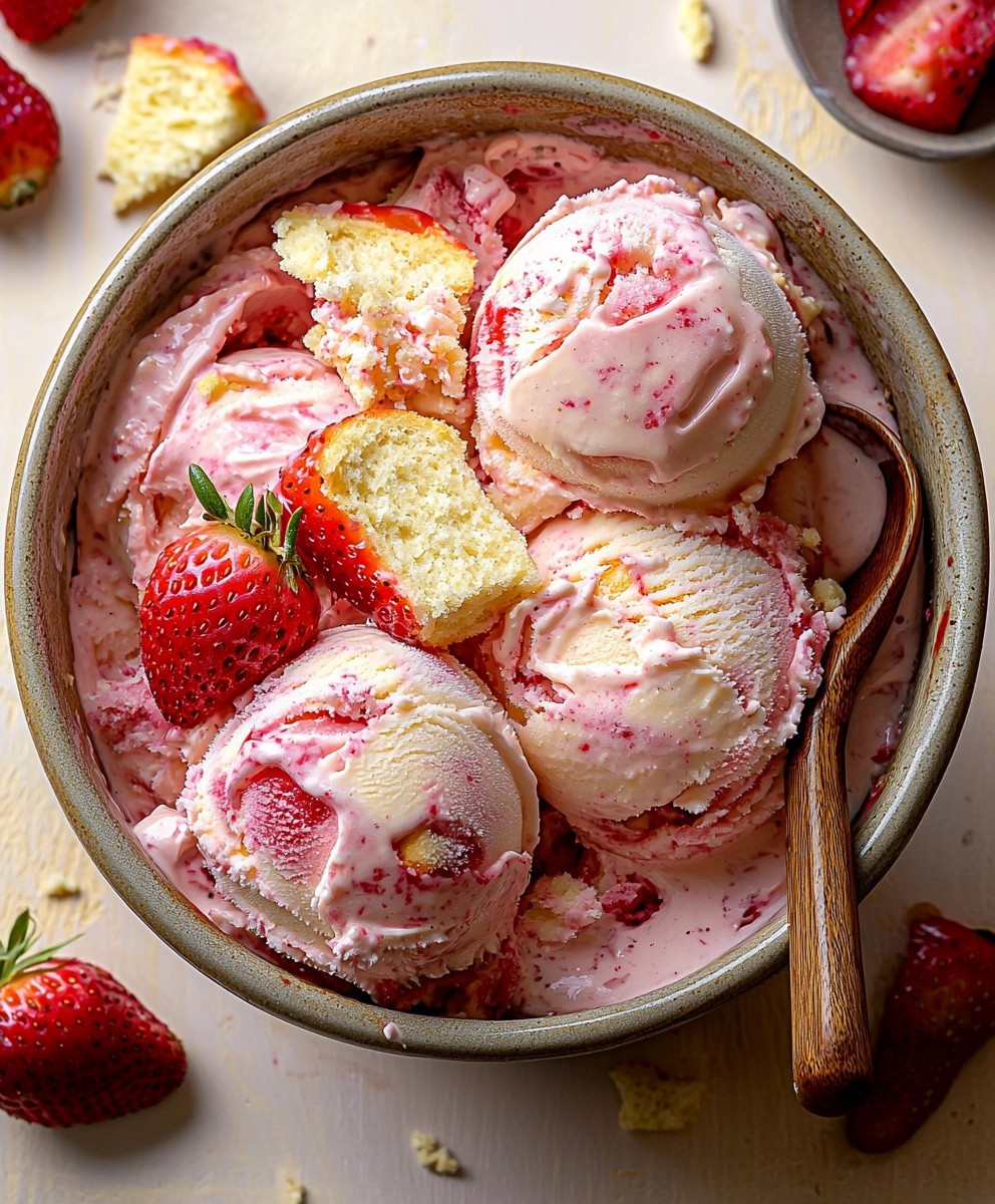 Strawberry Shortcake Ice Cream