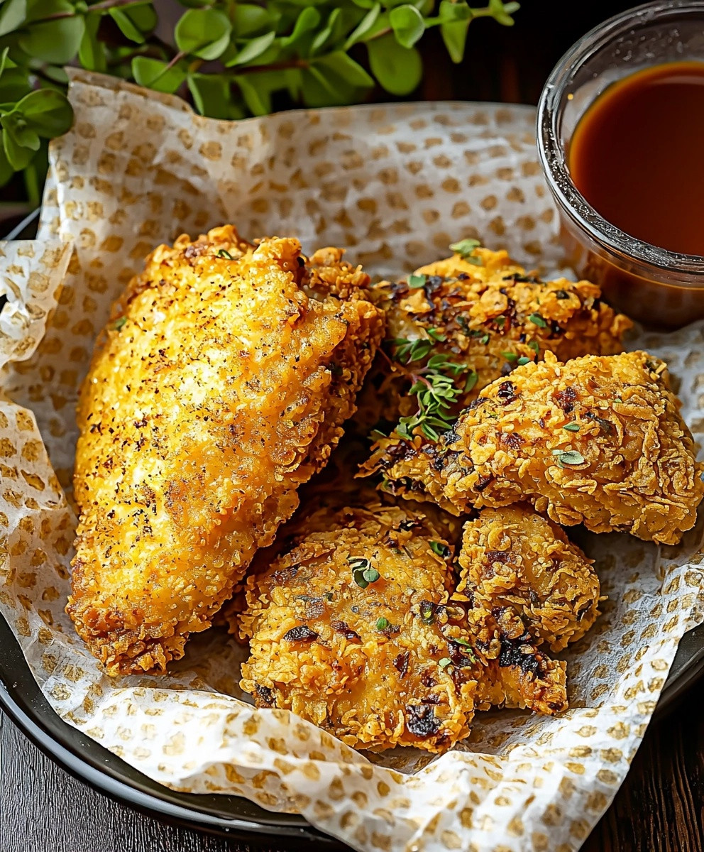 Crispy Oven Fried Chicken