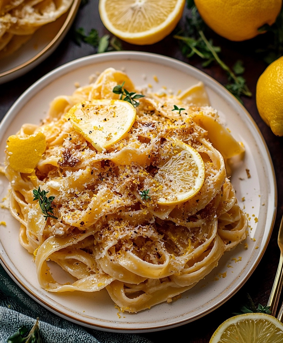 Lemon Brown Butter Pasta