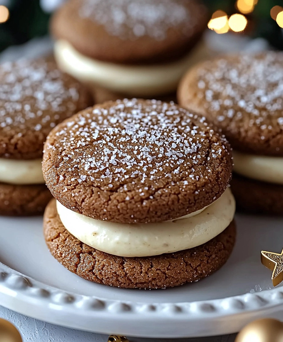 Ginger Molasses Cookies