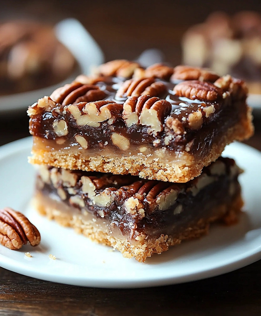 Pecan Turtle Bars