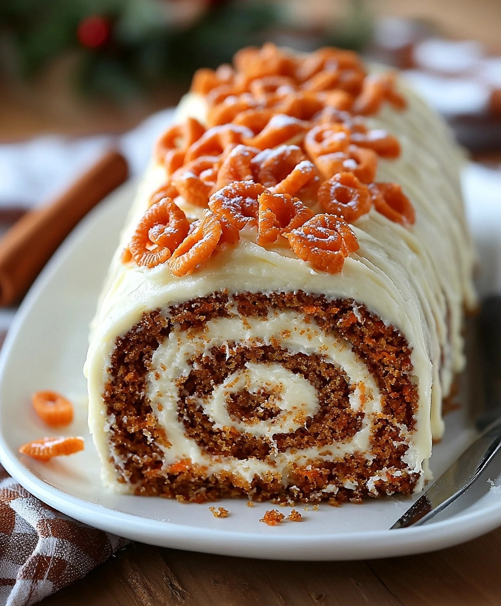 Carrot Cake Roll