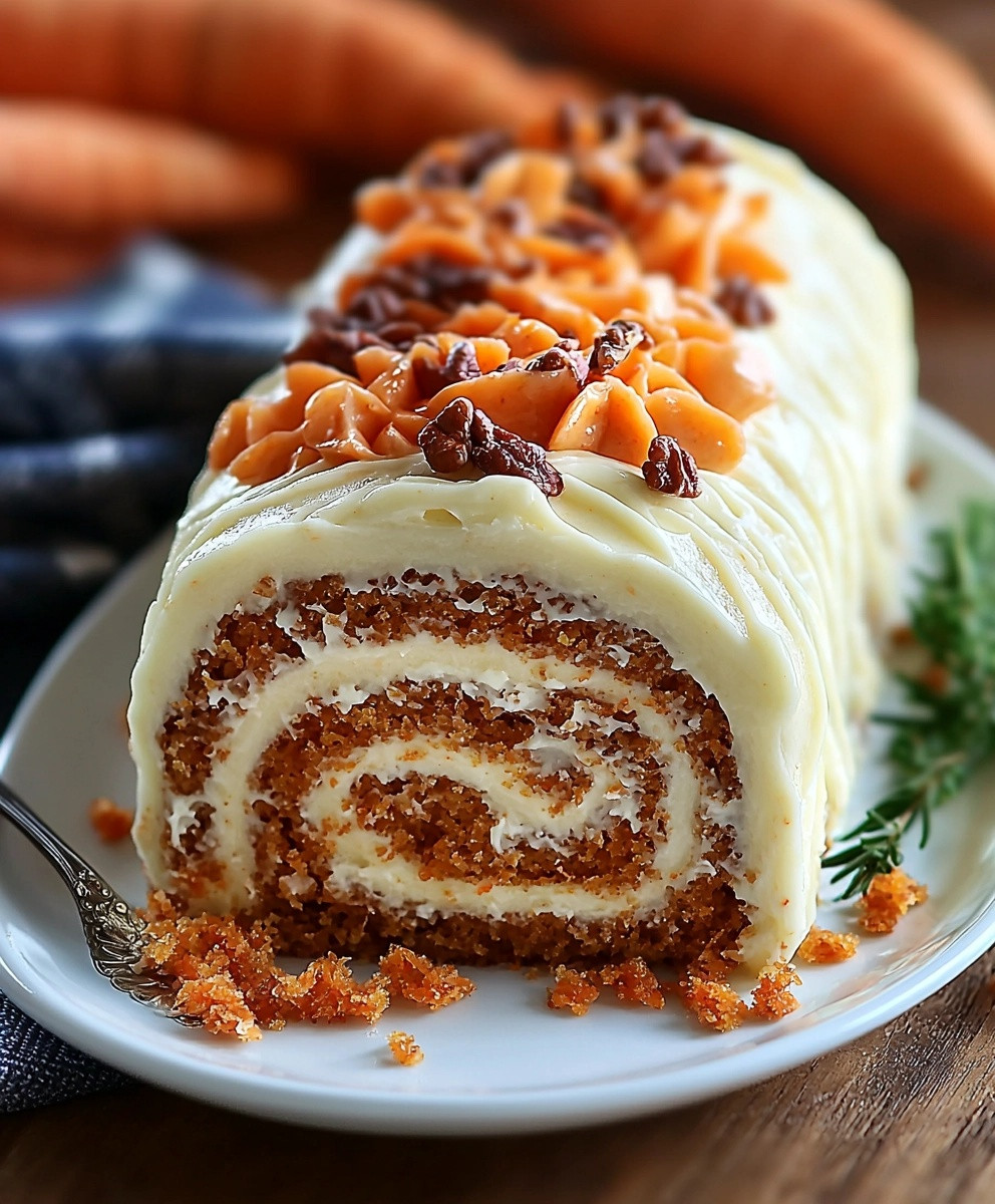 Carrot Cake Roll