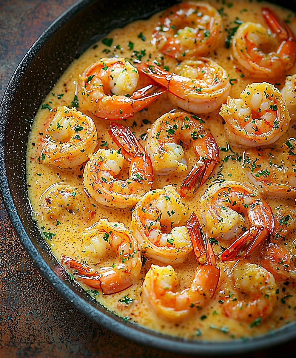 Creamy Garlic Shrimp