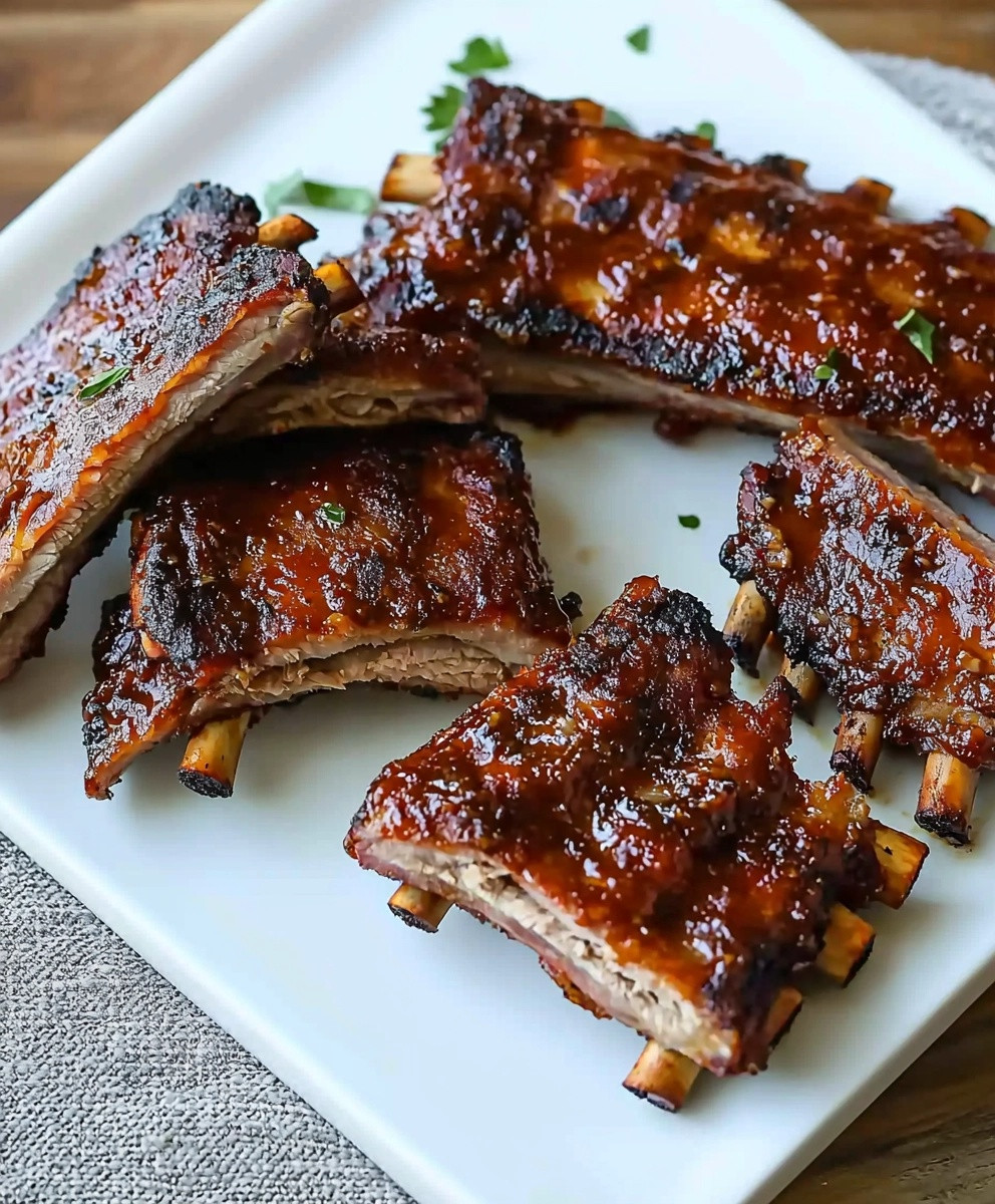 Slow Cooker BBQ Ribs