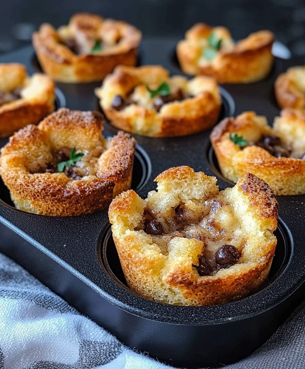 Bread Pudding Muffins