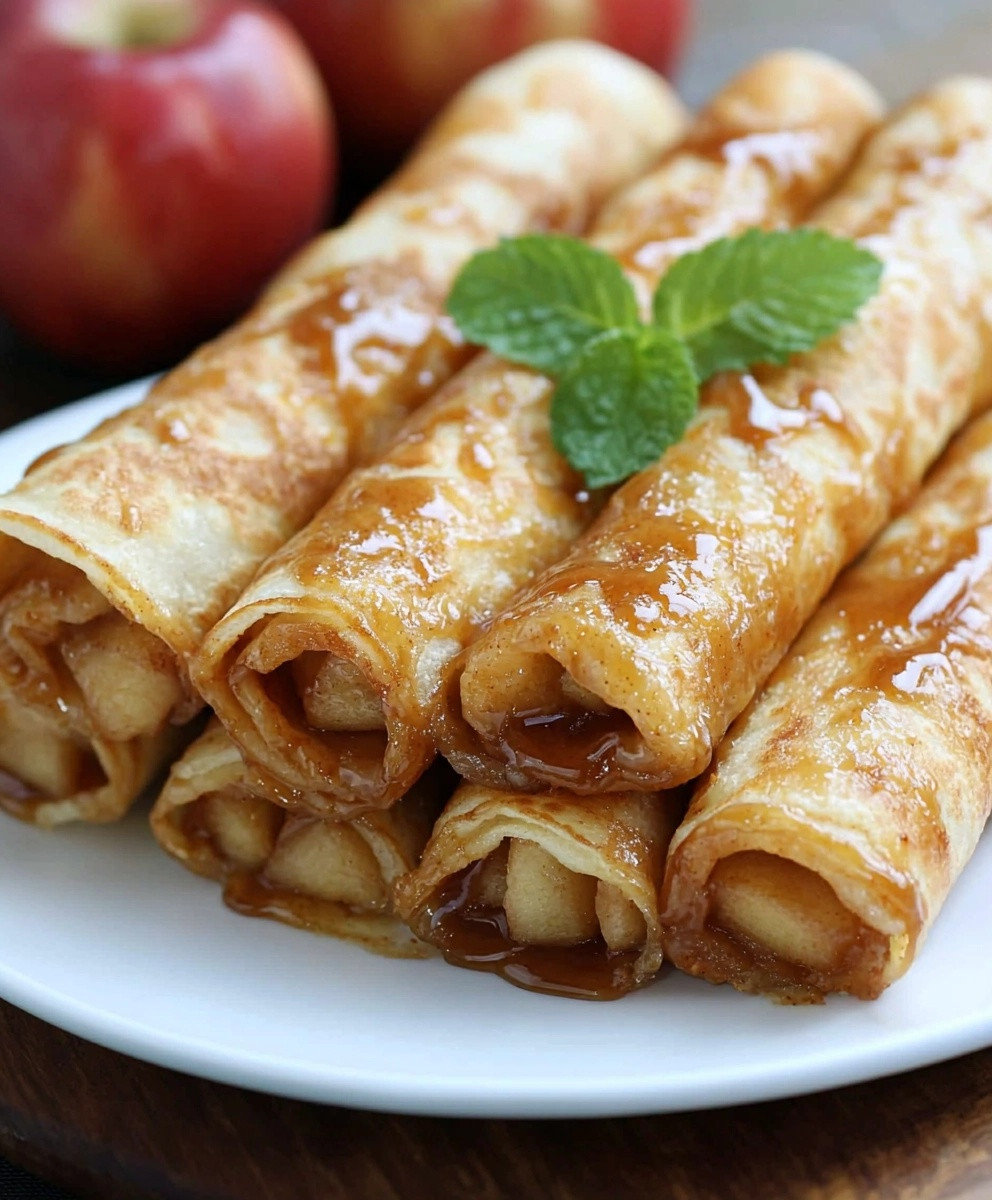 Caramel Apple Taquitos