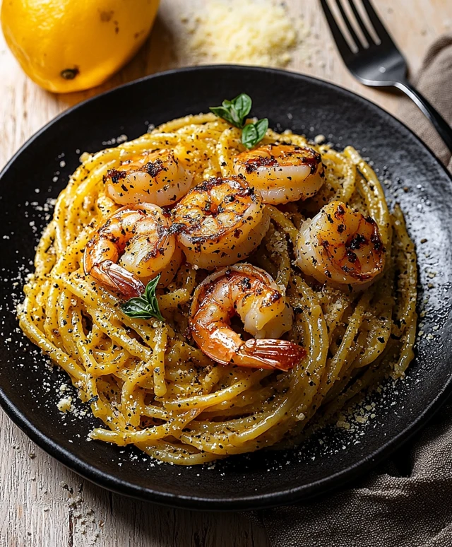 Shrimp Alfredo Pasta