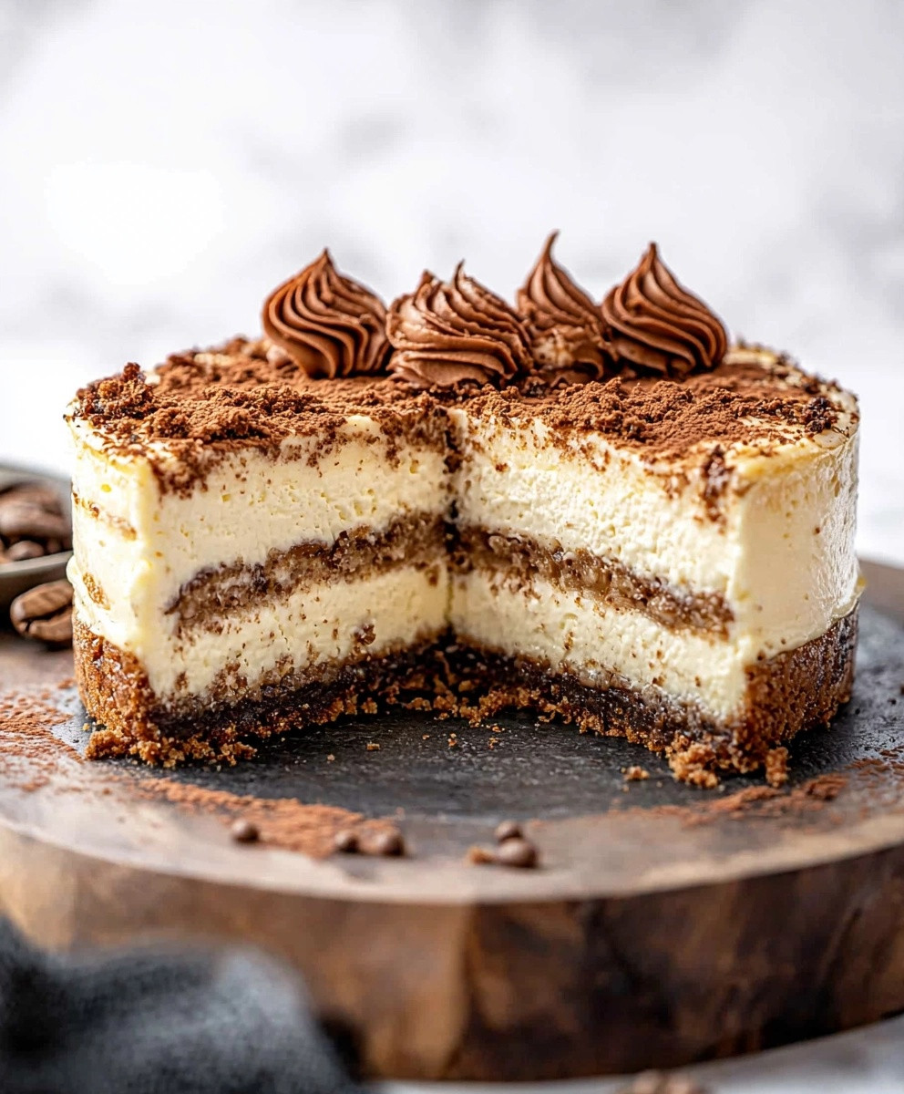 Coffee Cake Cheesecake Dessert