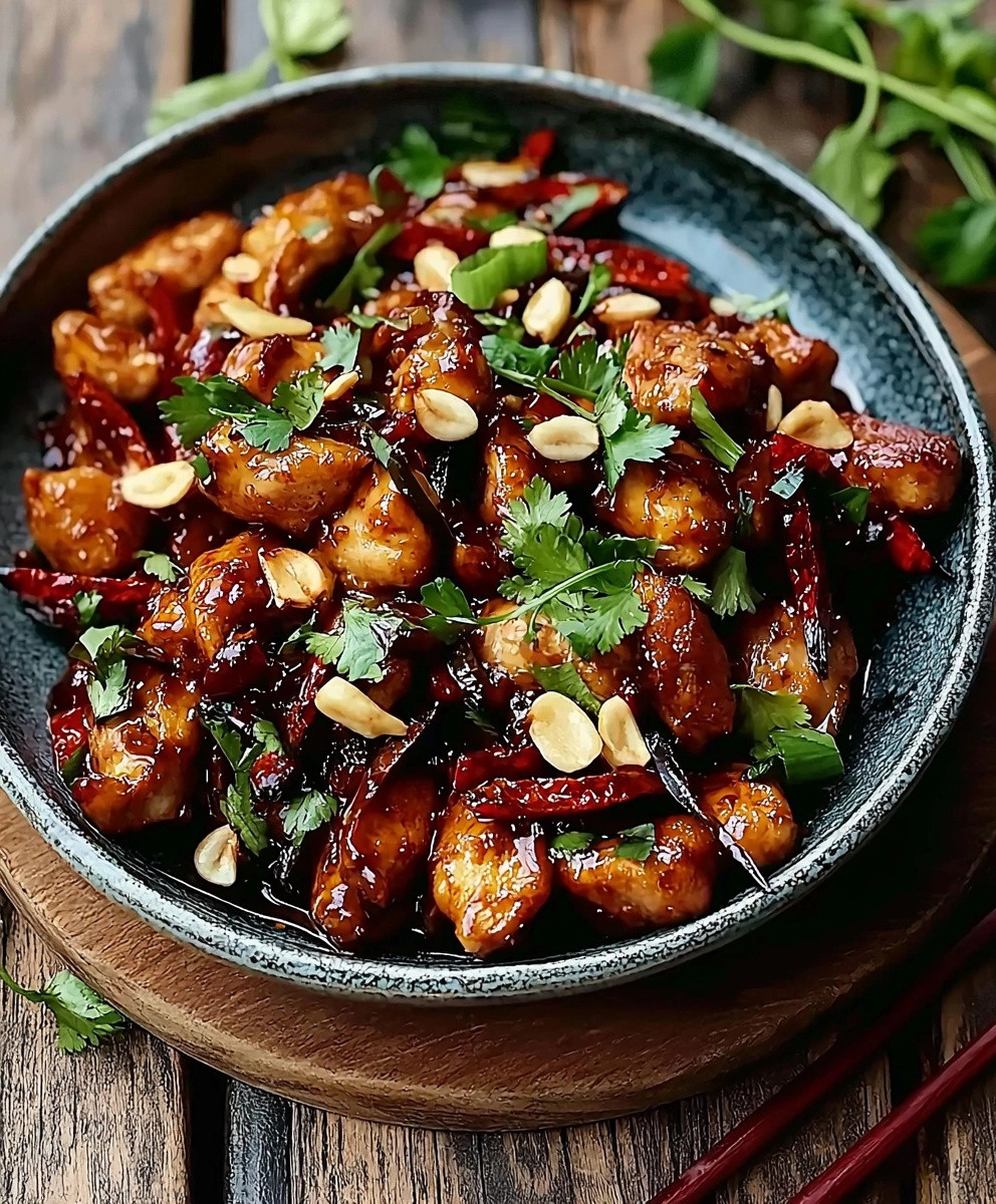 Kung Pao Chicken Dish