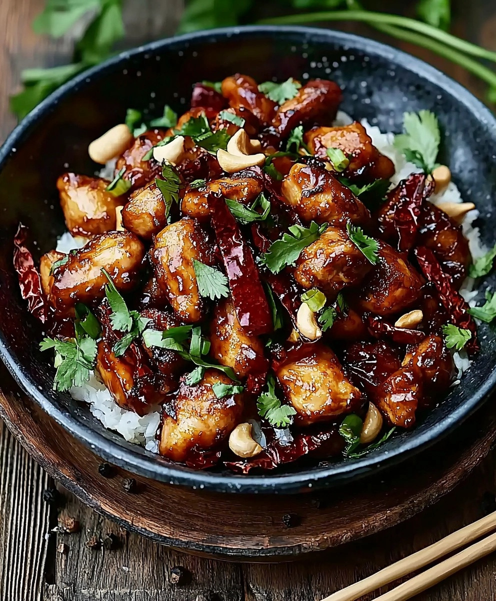 Kung Pao Chicken Dish