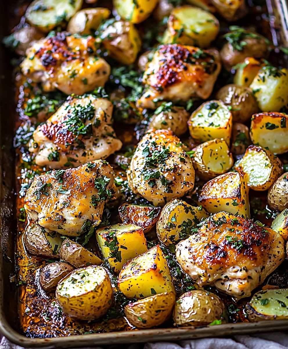 Greek Garlic Butter Chicken