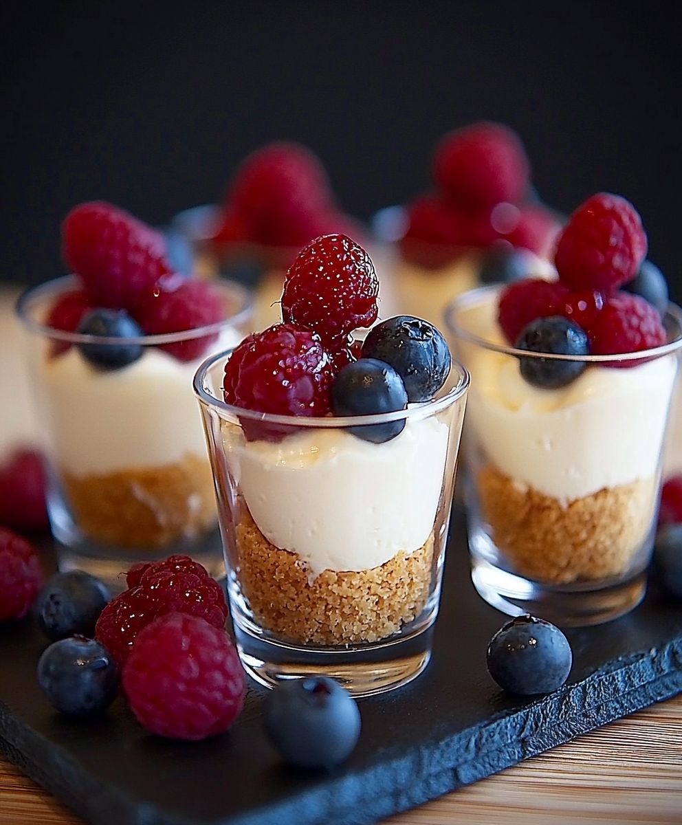 Mini Cheesecake Parfaits