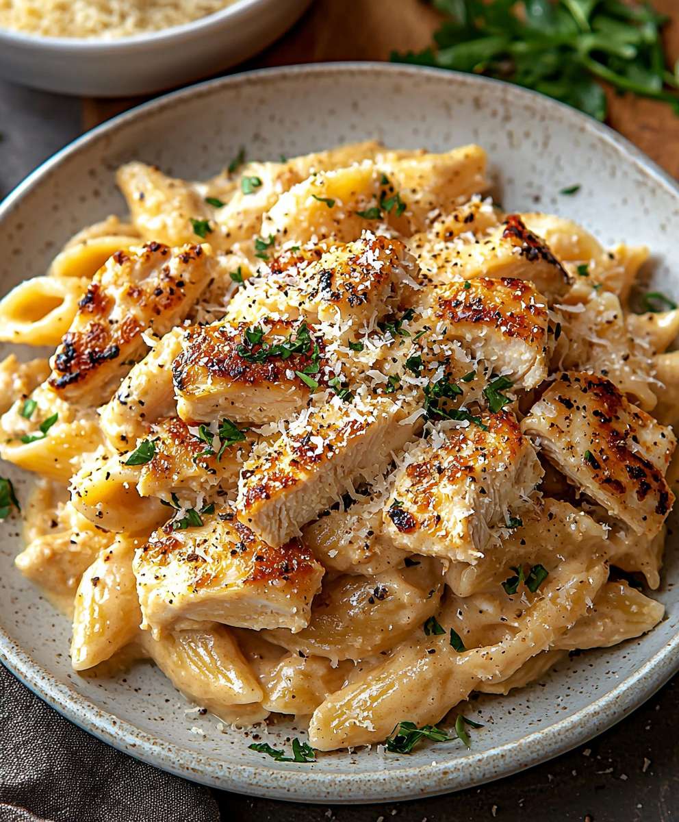 Parmesan Chicken Pasta
