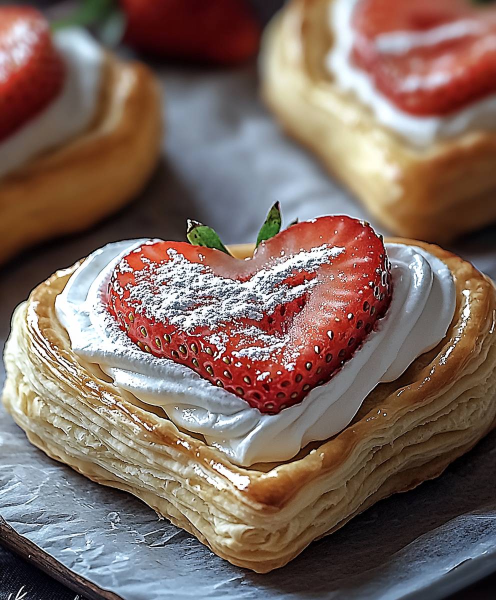 Strawberry Puff Pastry