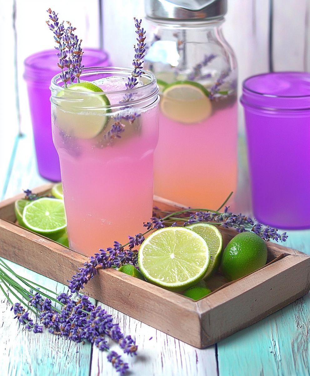Vanilla Lavender Limeade