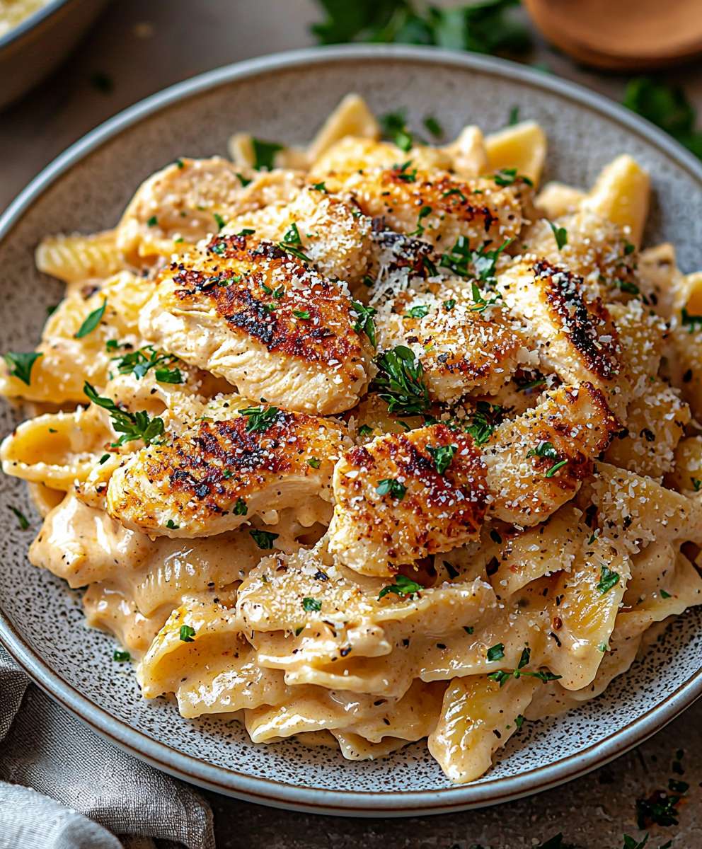 Parmesan Chicken Pasta