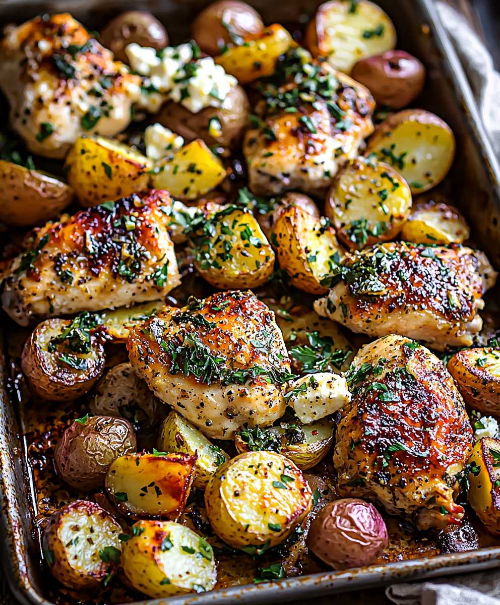 Greek Garlic Butter Chicken