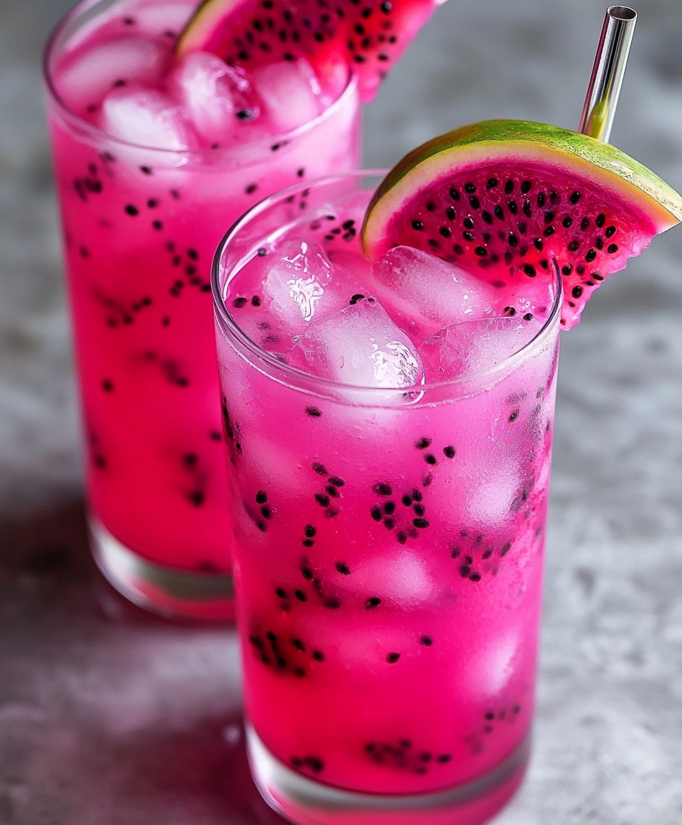 Mango Dragonfruit Lemonade