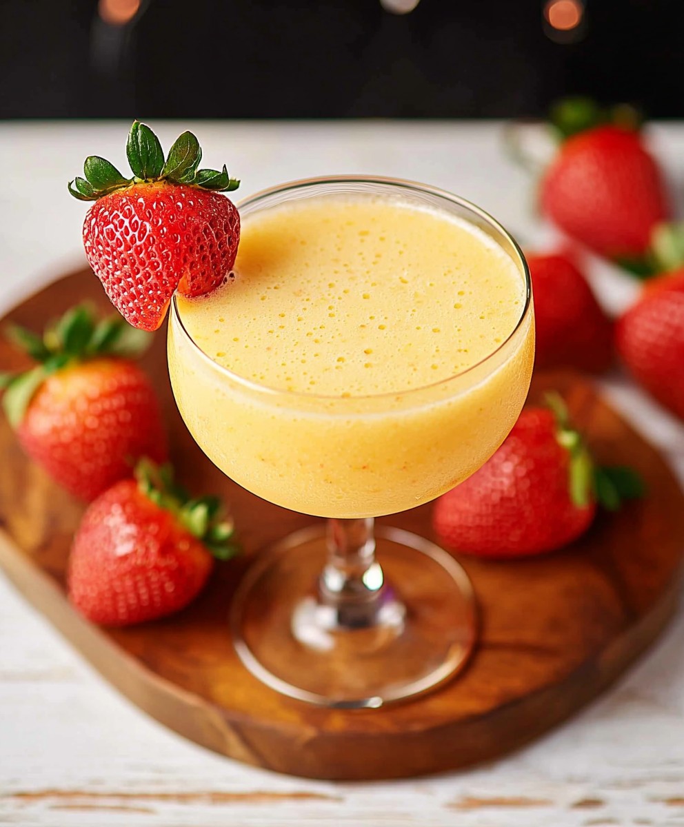 Strawberry Daiquiri Cocktail