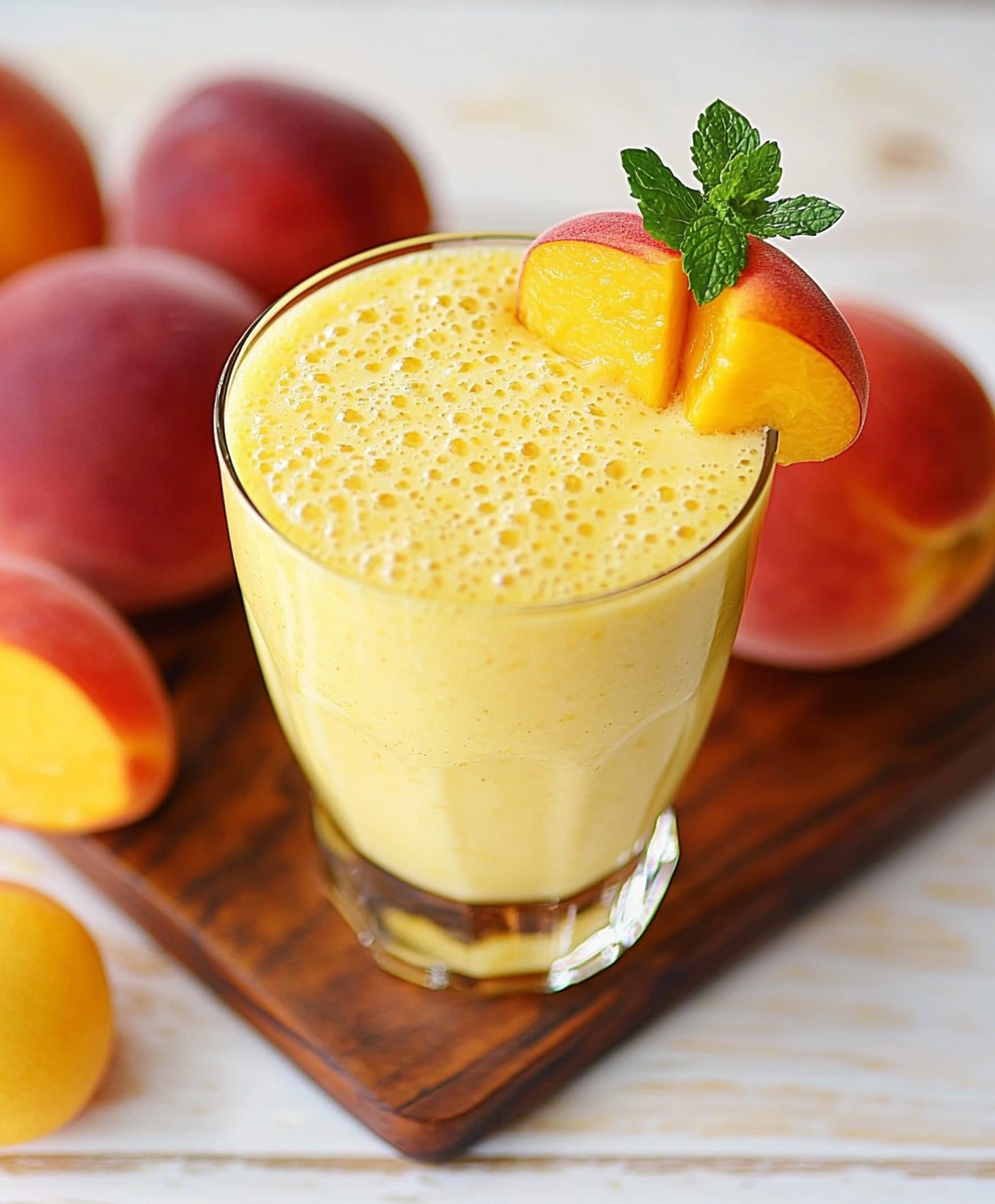Peach Mango Smoothie