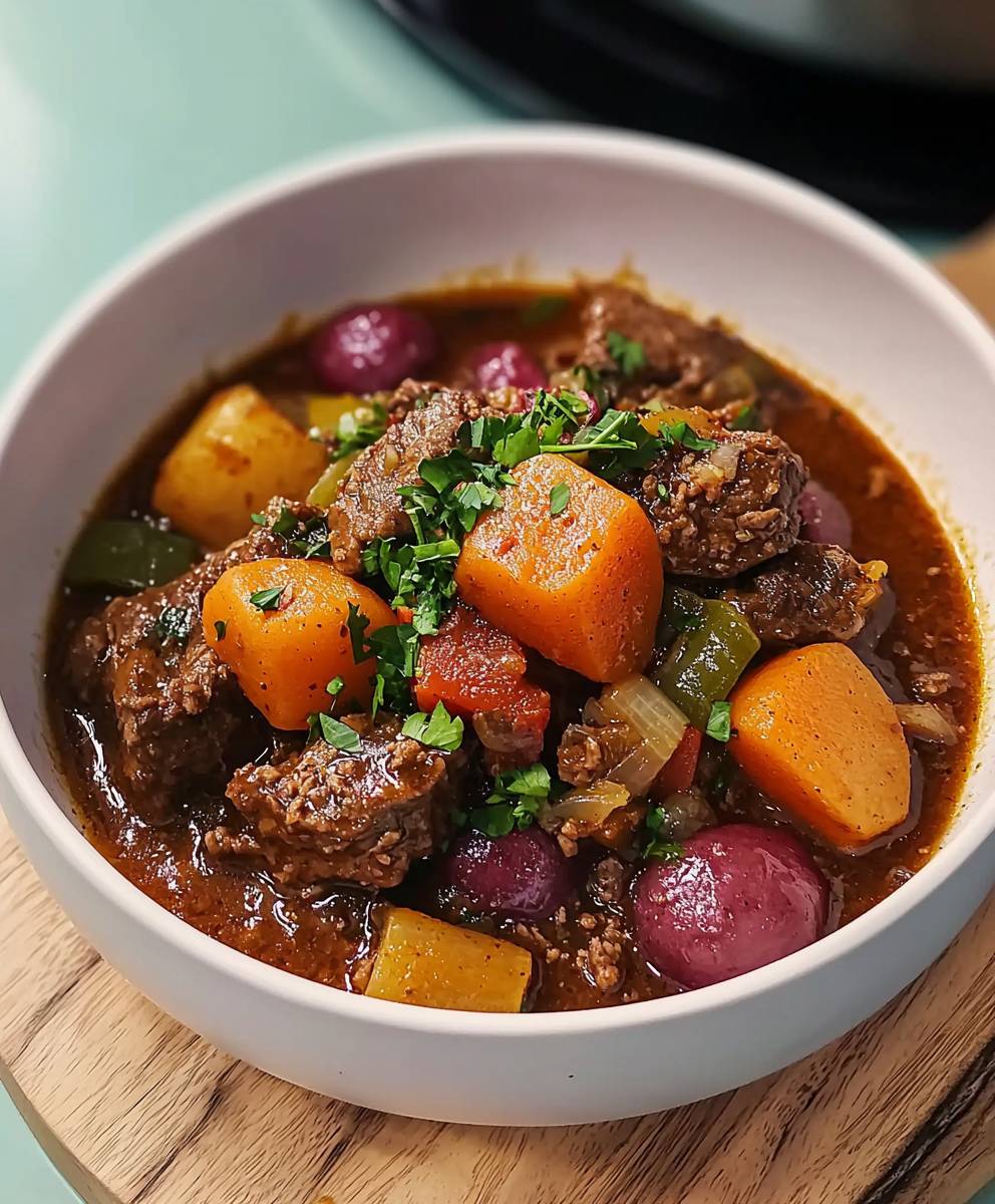 Taiwanese Beef Stew Instant Pot