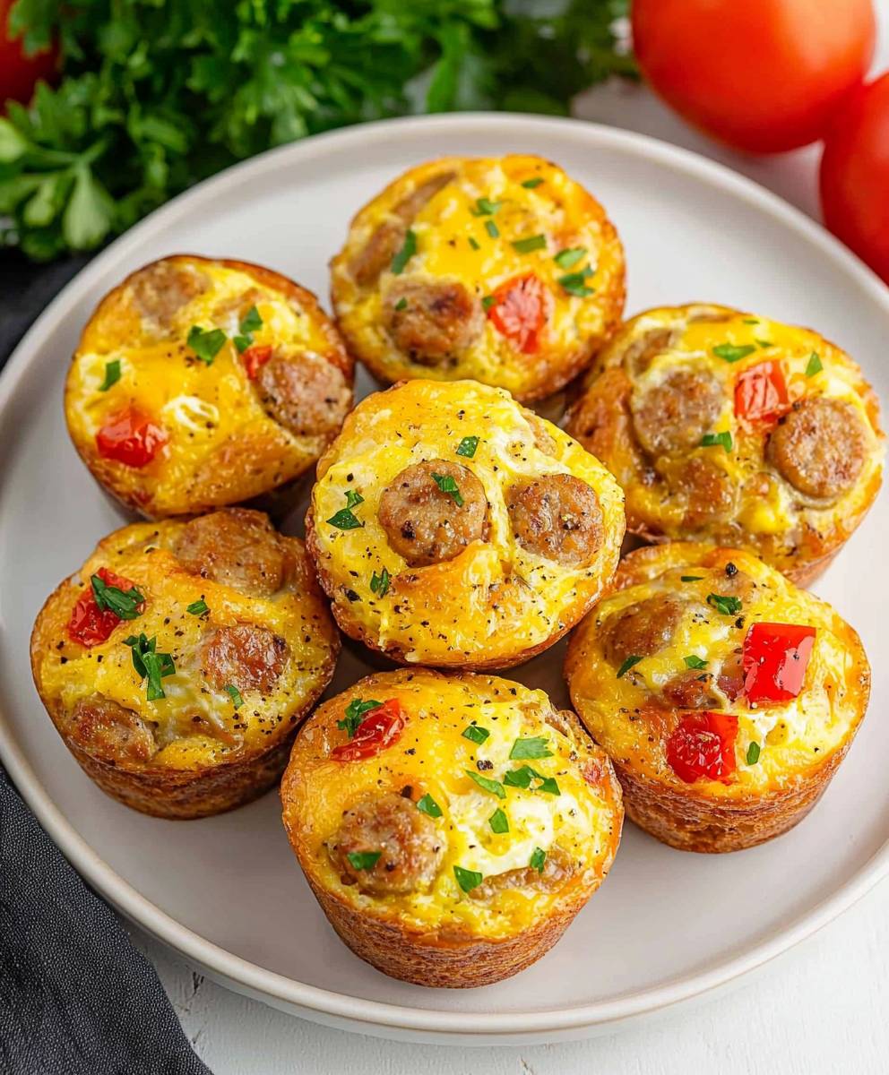 Sausage egg muffins