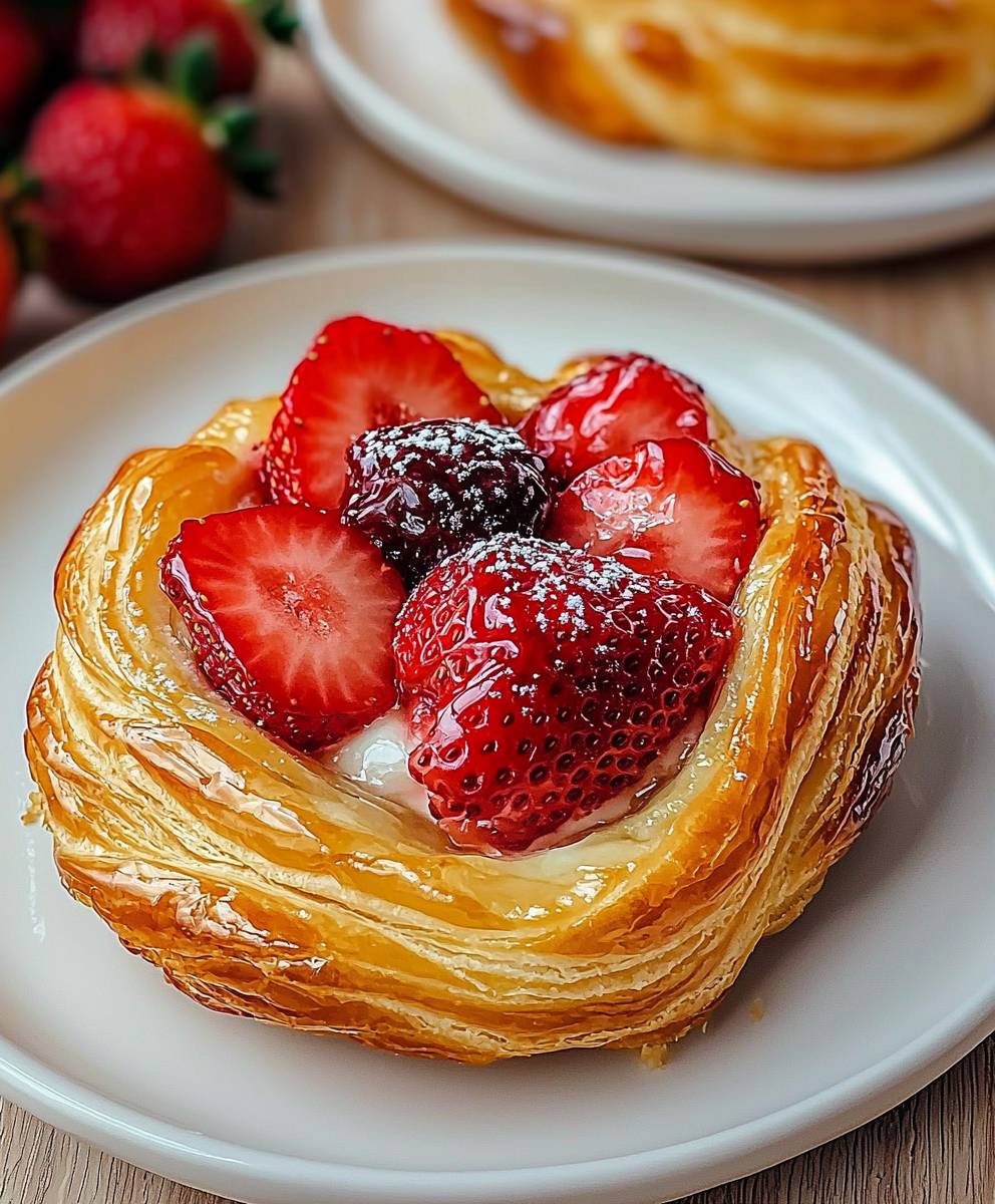 Strawberry Danish