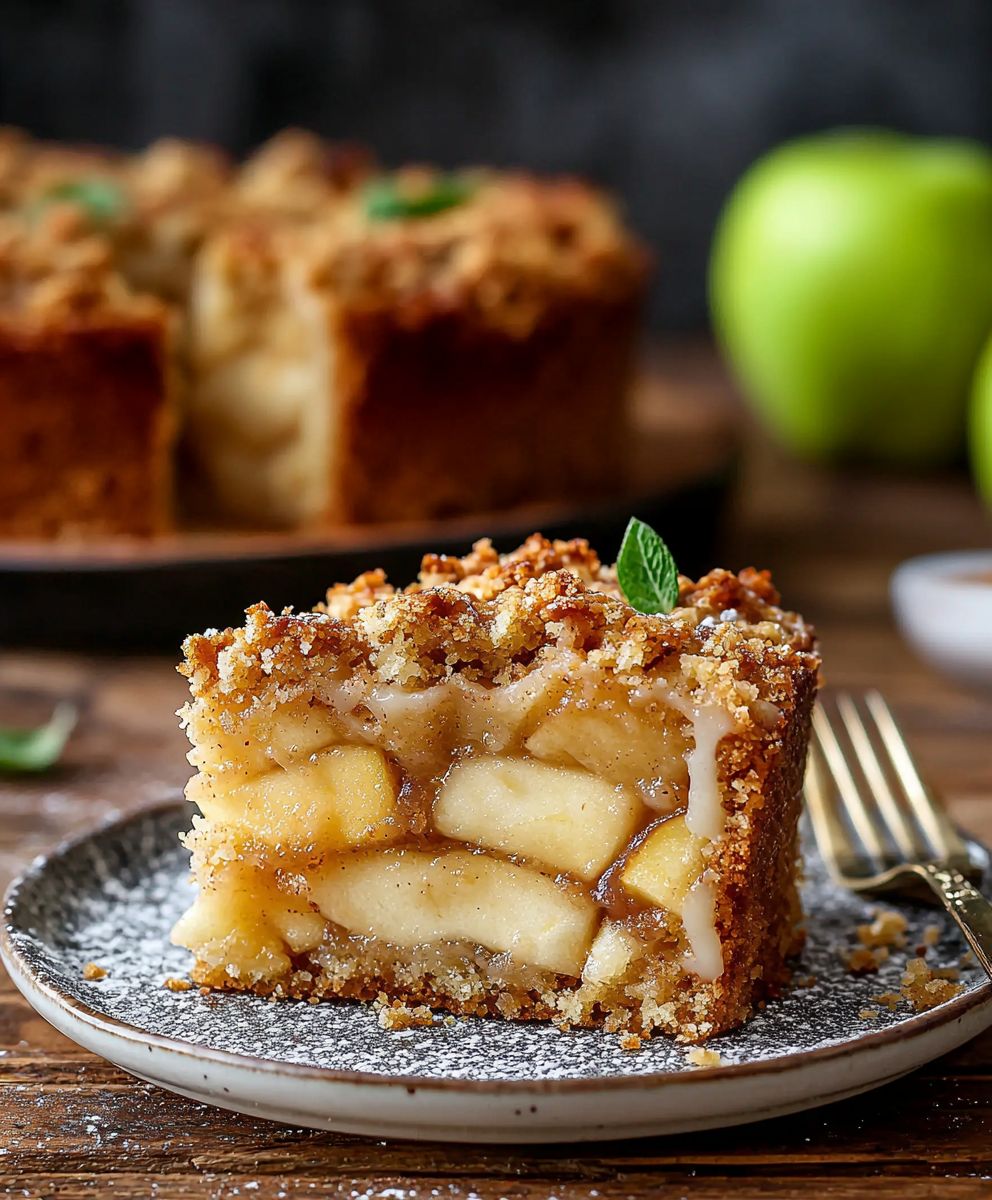 Apple Crumble Cake