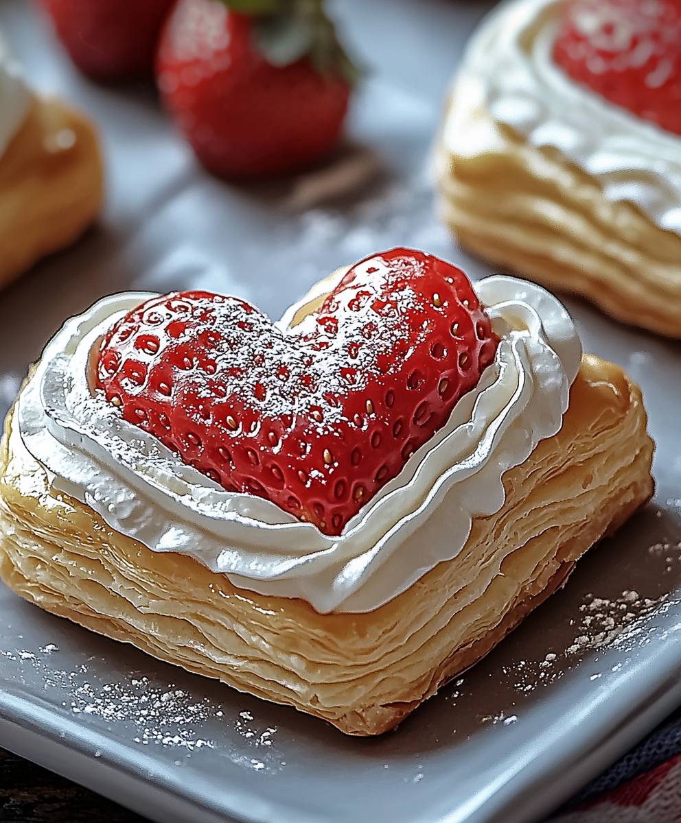 Strawberry Puff Pastry