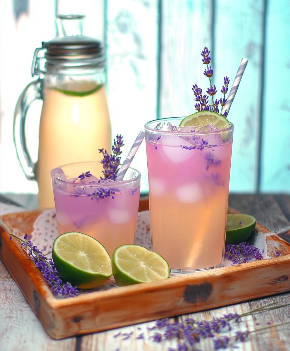 Vanilla Lavender Limeade