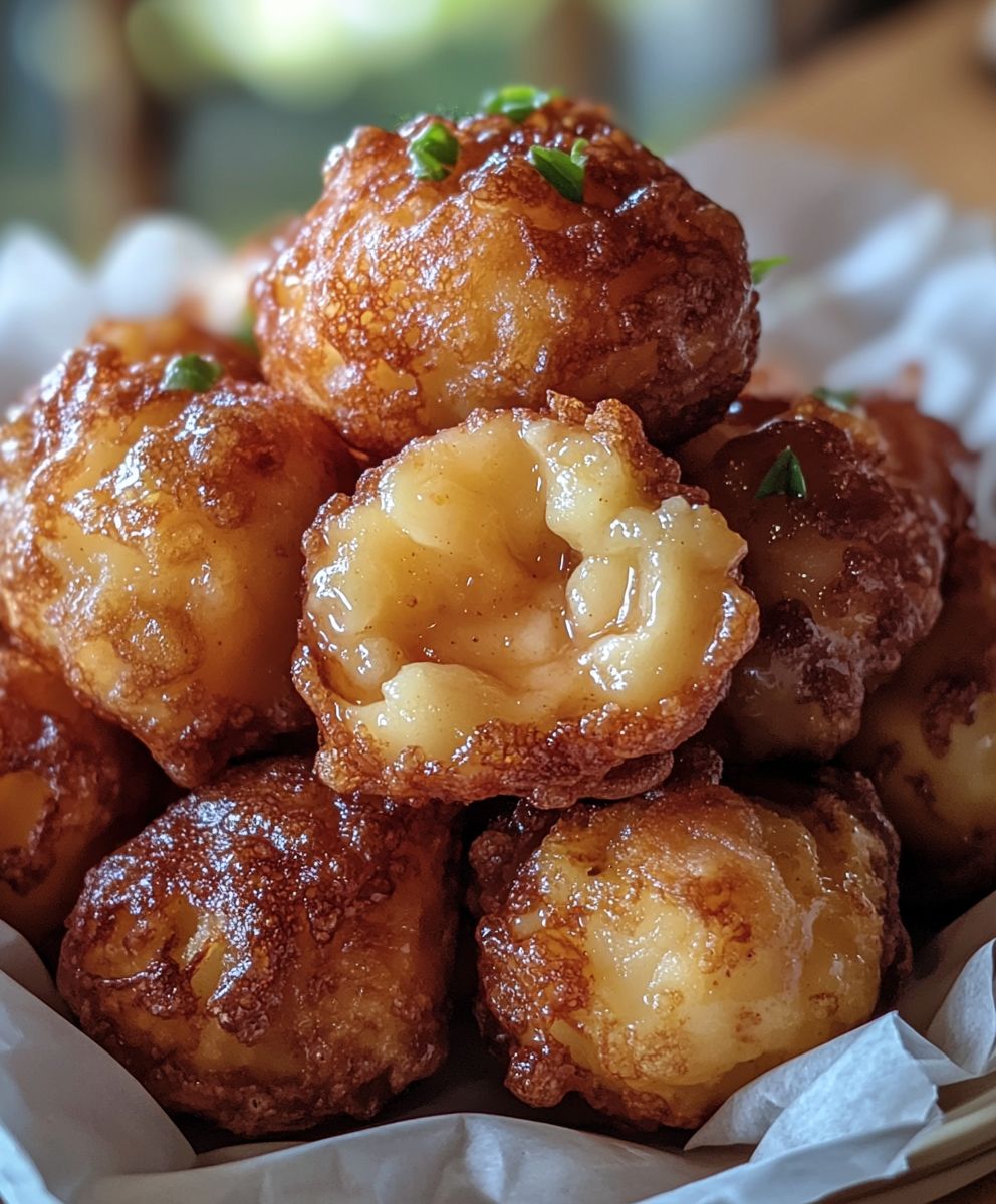 Apple Fritter Bites