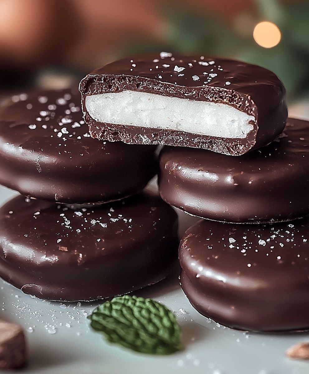Peppermint patties homemade