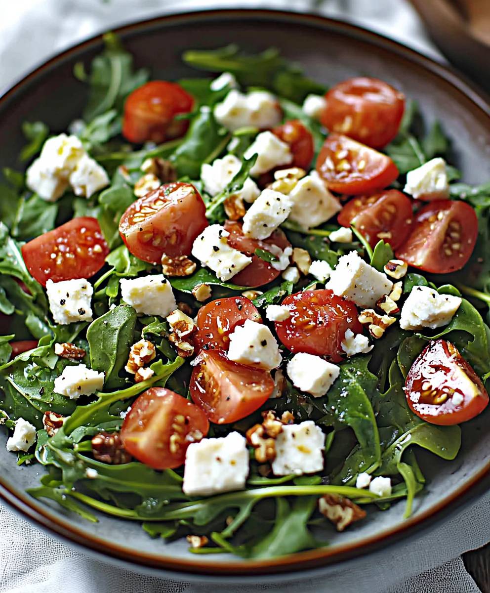 Arugula Spinach Salad