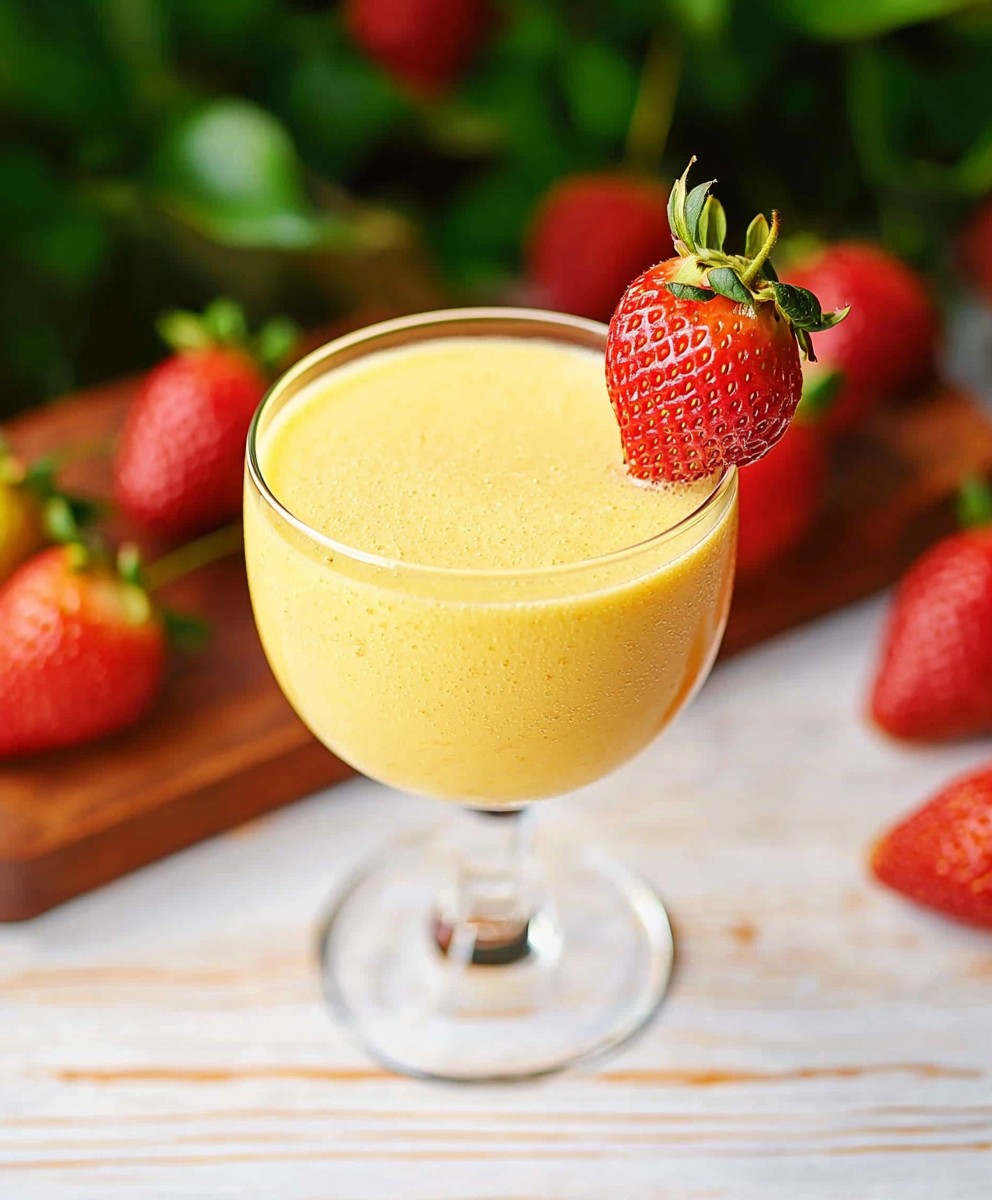 Strawberry Daiquiri Cocktail