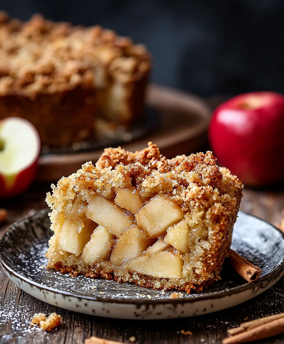Apple Crumble Cake