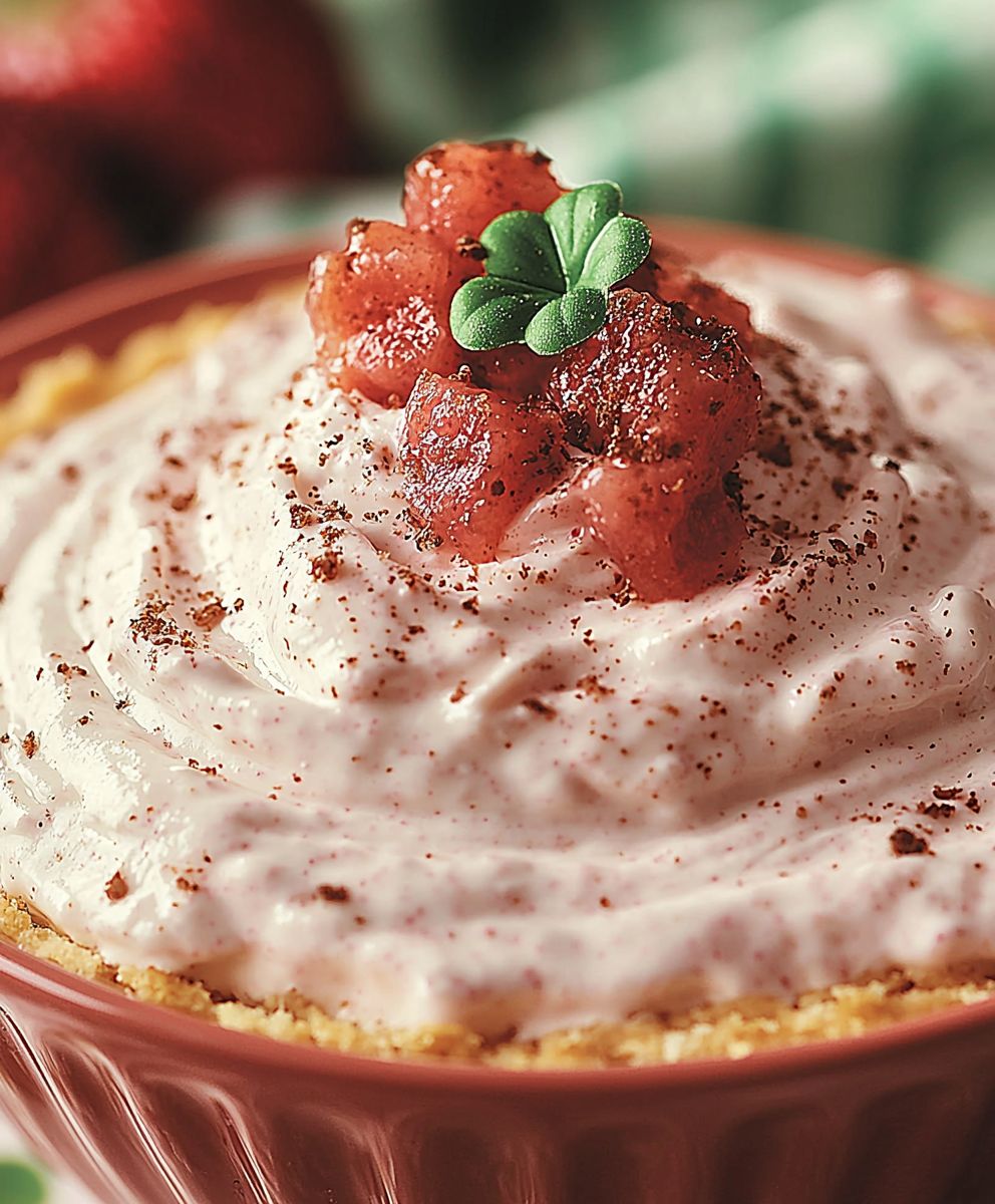 Shamrock Swirl Pie