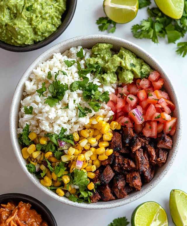 Burrito Bowl Ingredients