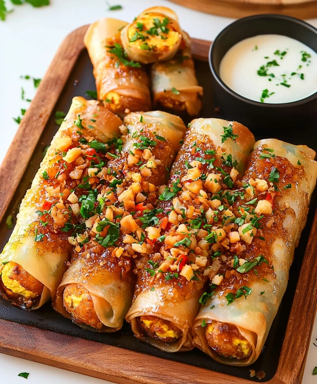 Msakhan Egg Rolls