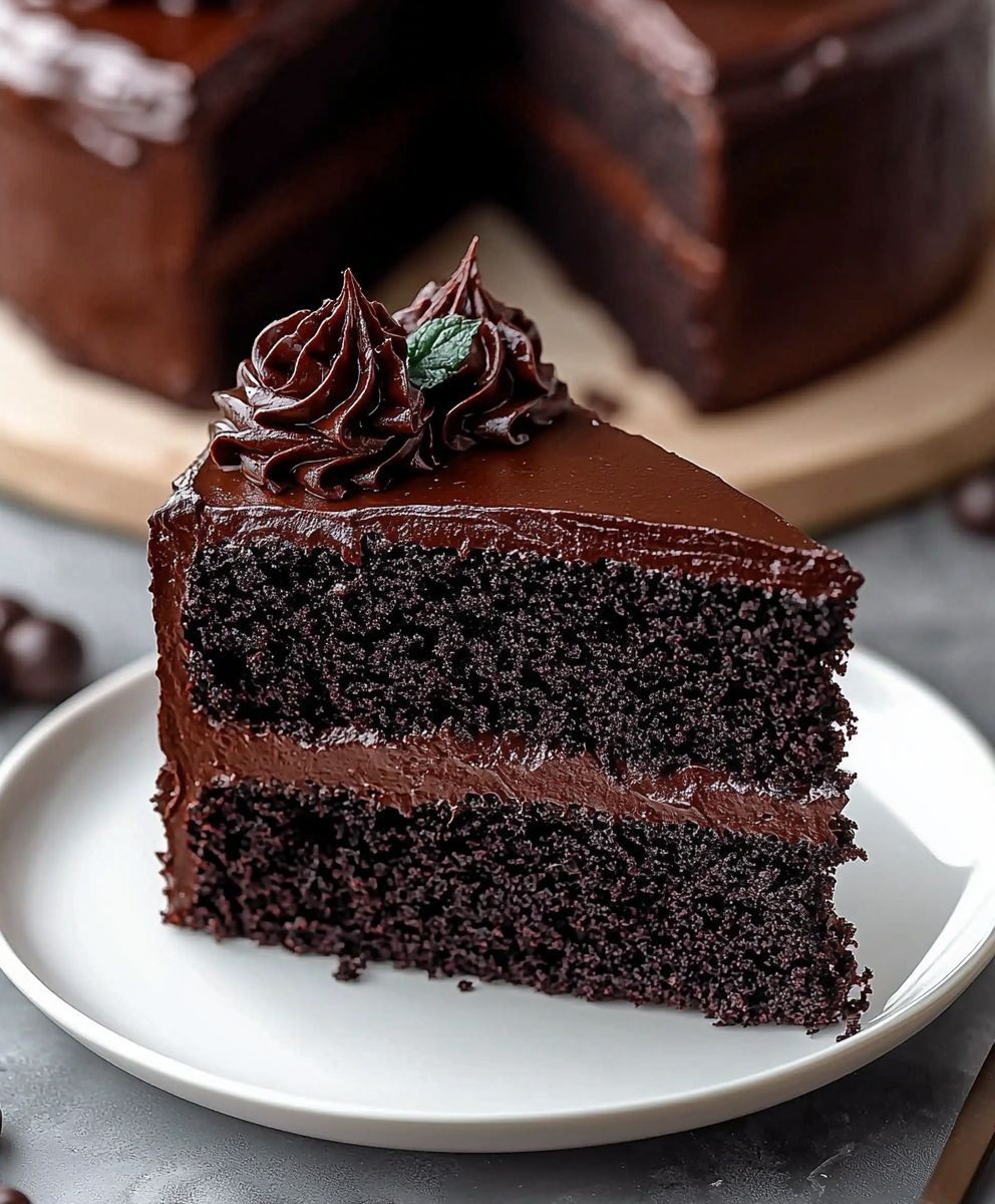 Black velvet cake
