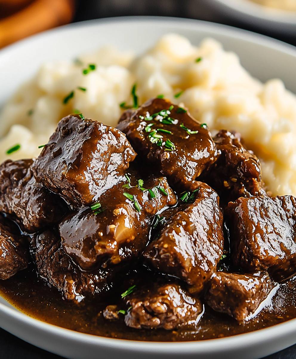 Beef Tips and Gravy