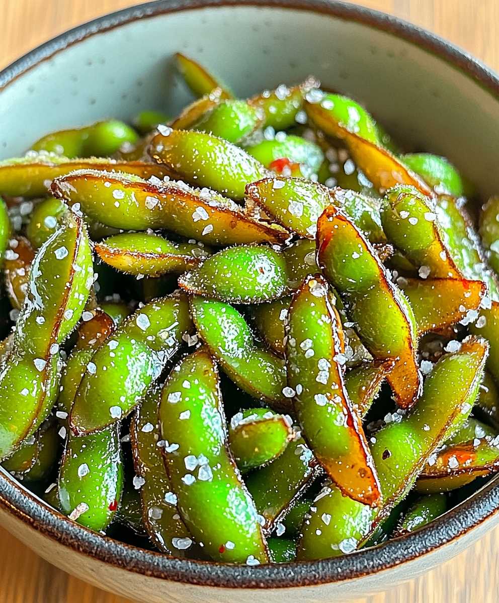 Air Fryer Edamame
