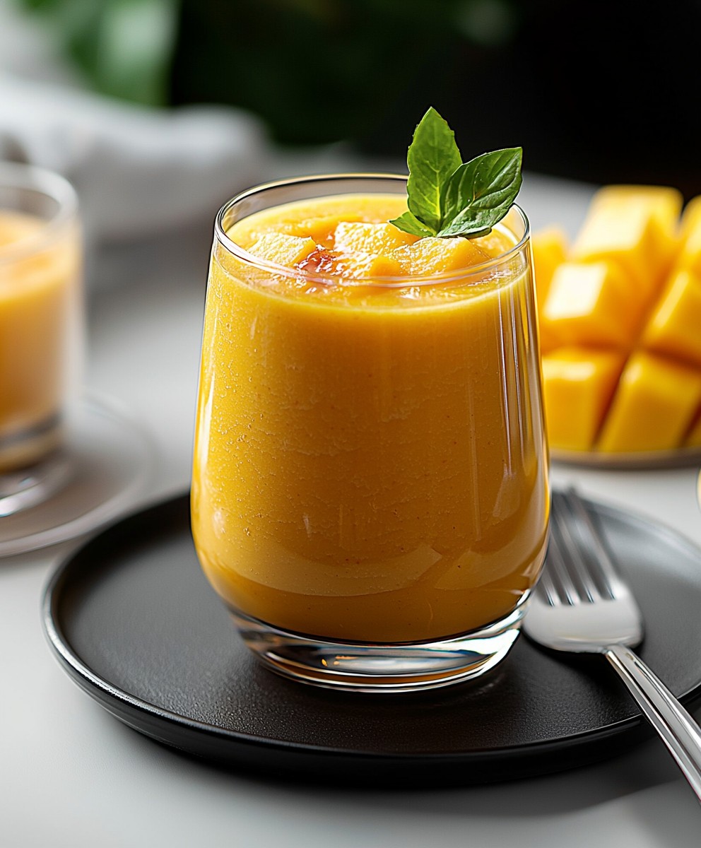 Mango smoothie