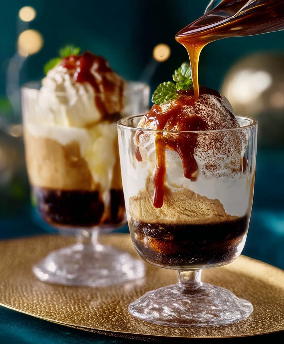Affogato with Cream