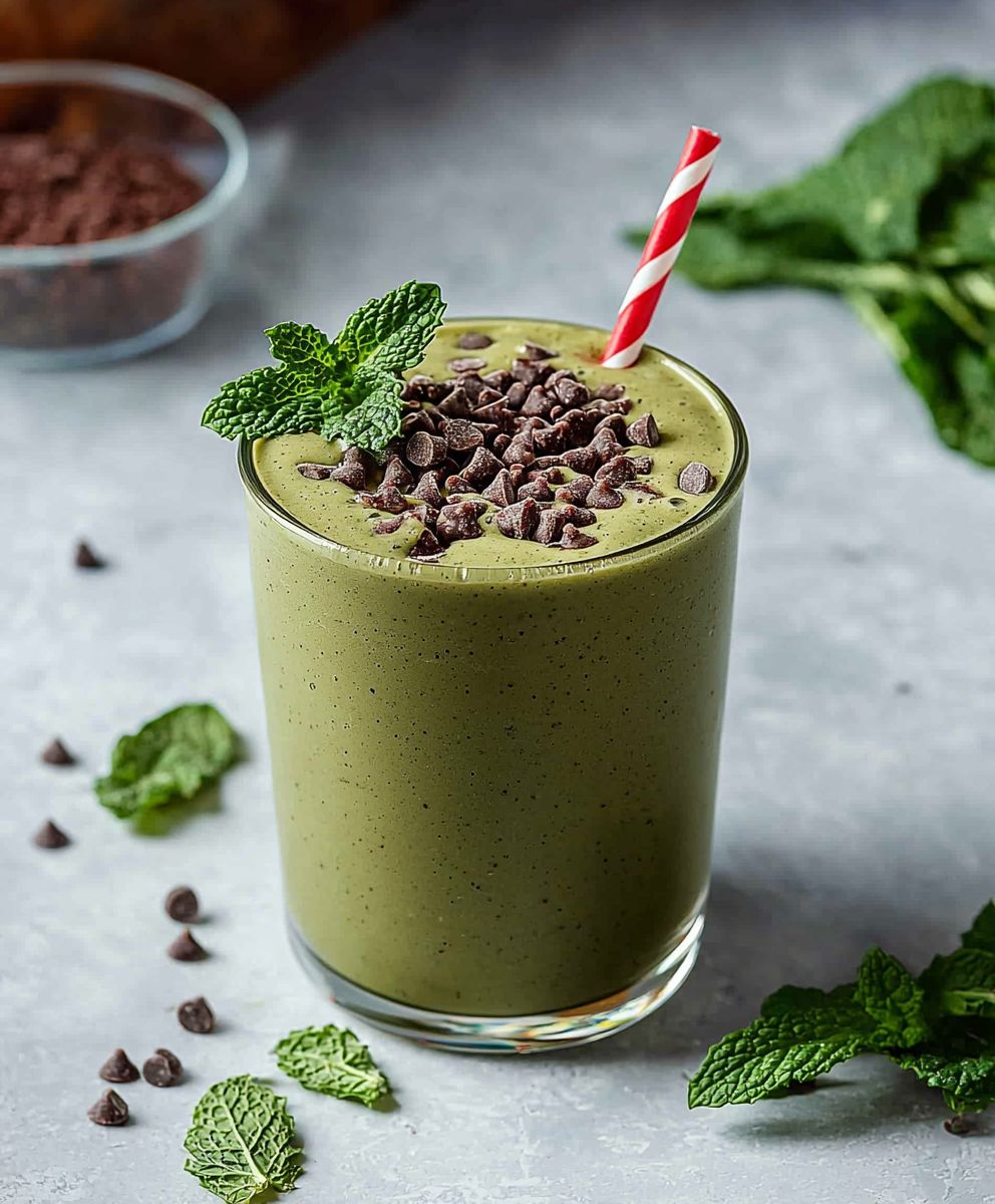 Thin Mint Smoothie