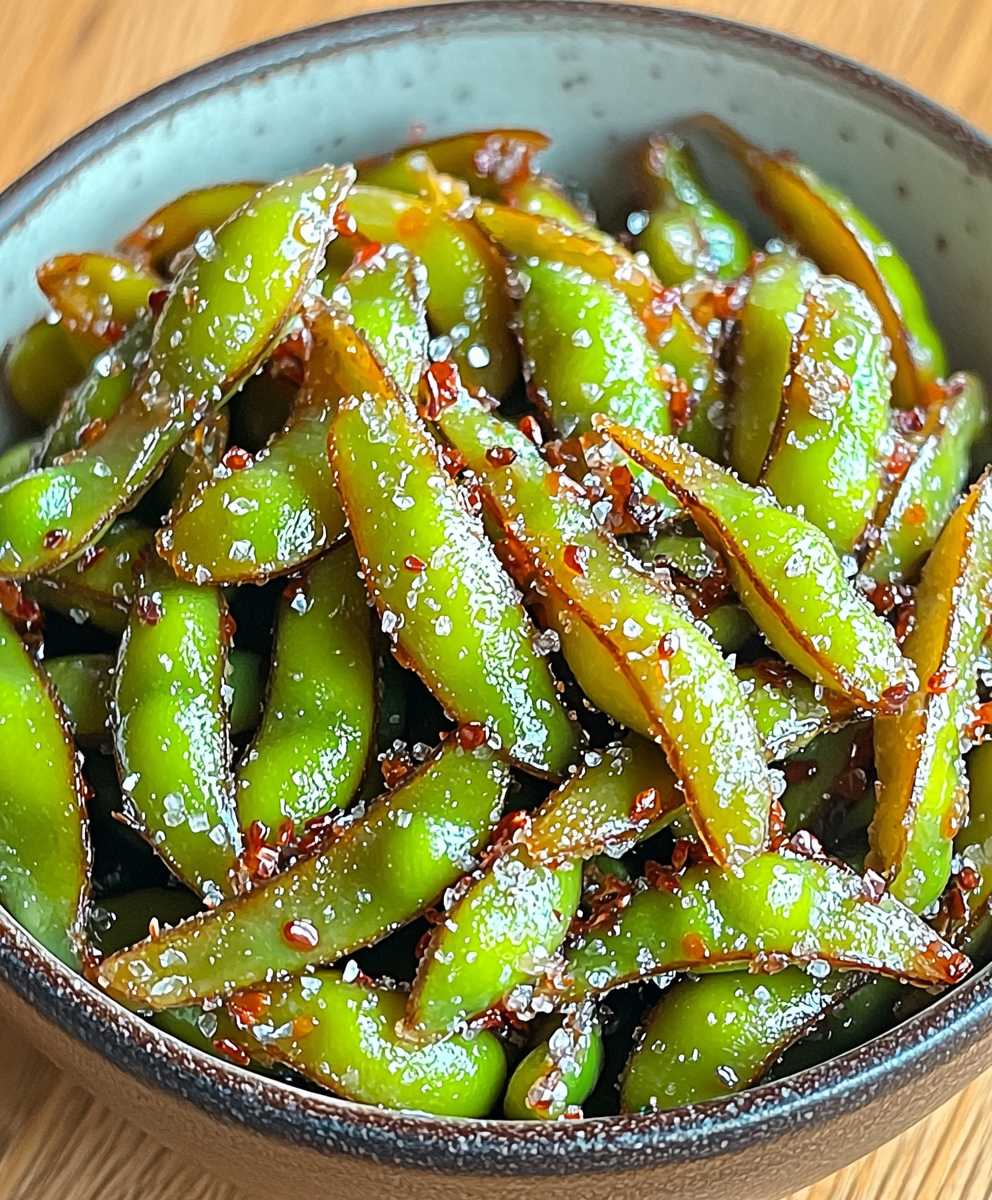 Air Fryer Edamame