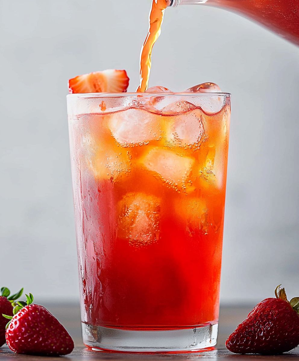 Strawberry Iced Tea