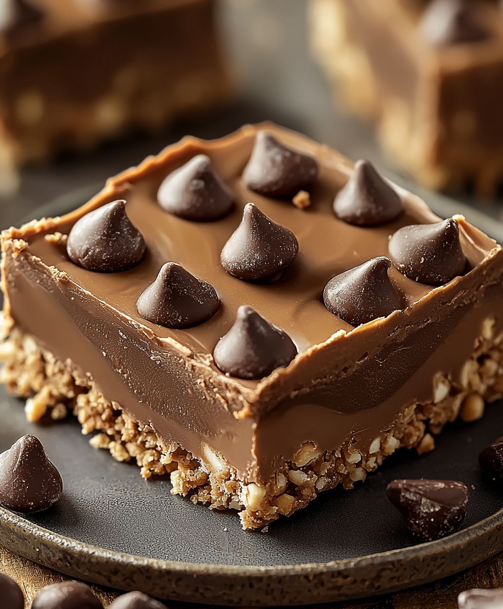 Peanut Butter No Bake Bars